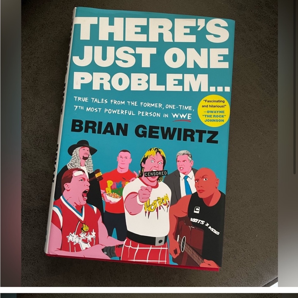 Book: There’s just one problem… Brian Gewirtz WWE Wrestling Hardcover